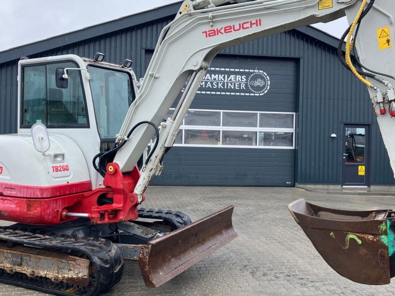 Takeuchi TB260 TB260 Velholdt maskine