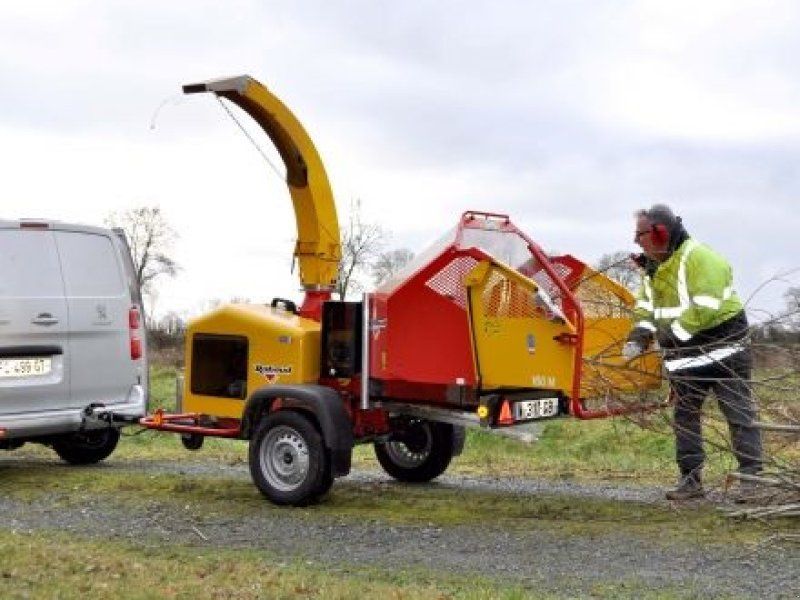 Rabaud Trailermonteret flishugger Vegetor 160M