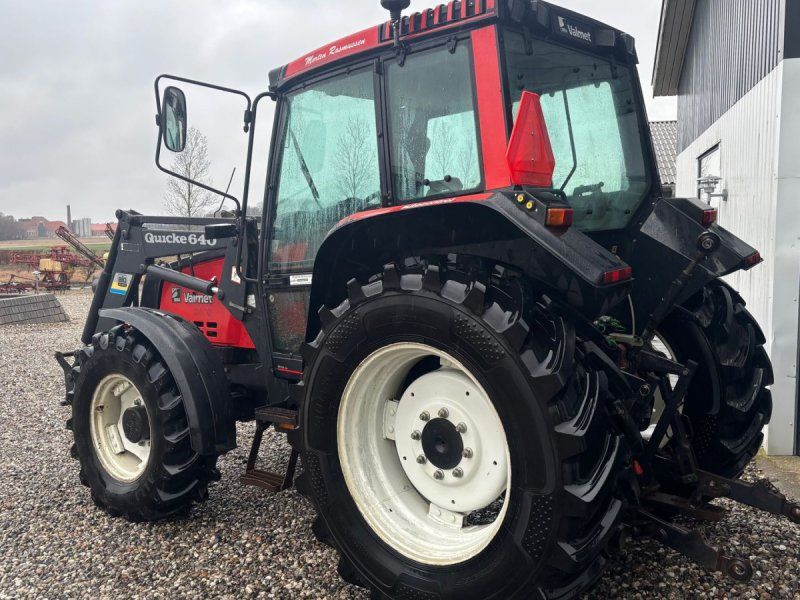 Valmet 6400 med Ålø Quicke 640 frontlæsser