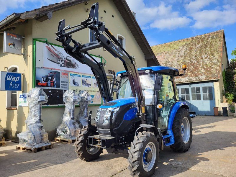 Solis 50 Stage V + Alö Quicke C18s Frontlader Straßenzulassung