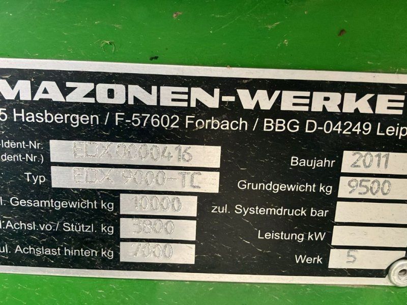 Amazone-BBG EDX 9000-TC