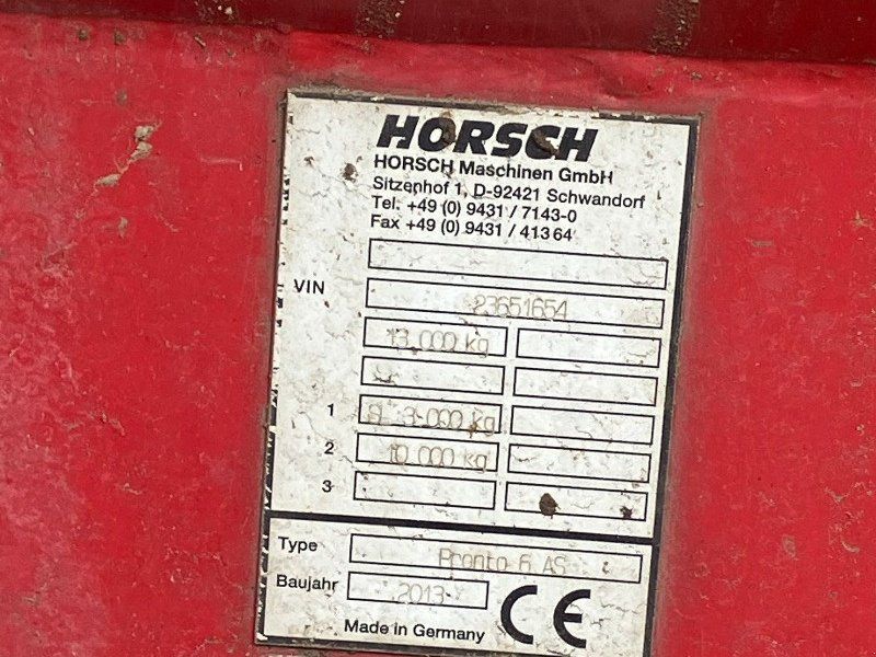 Horsch Pronto 6 AS
