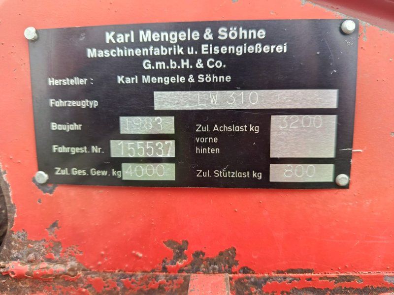 Mengele LW 310 Quadro