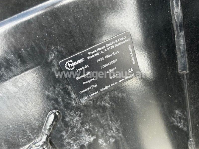 Hauer FGS 1800 EURO