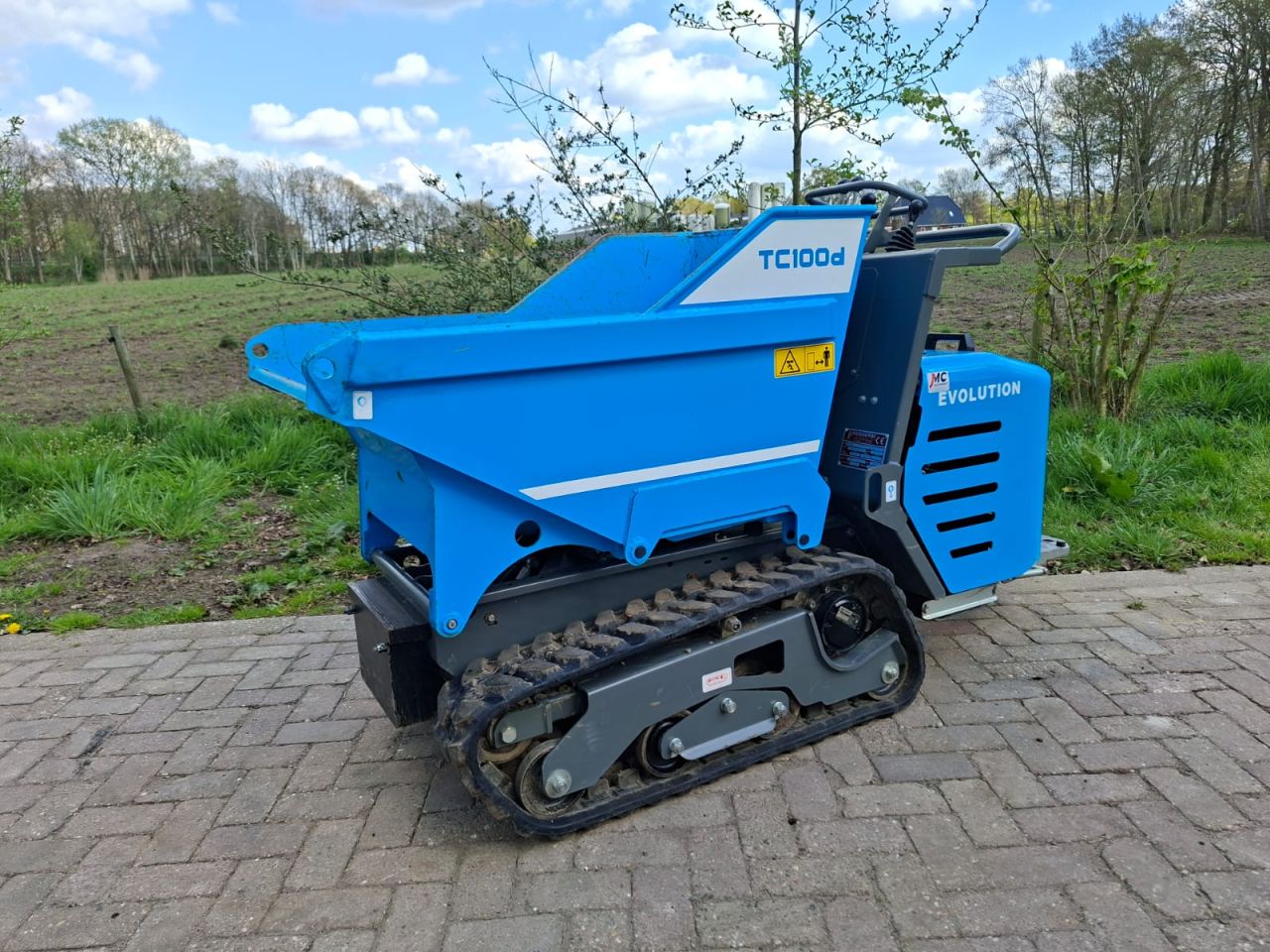 Messersi TC100D Rupsdumper | bj 2023 | 96 uur |