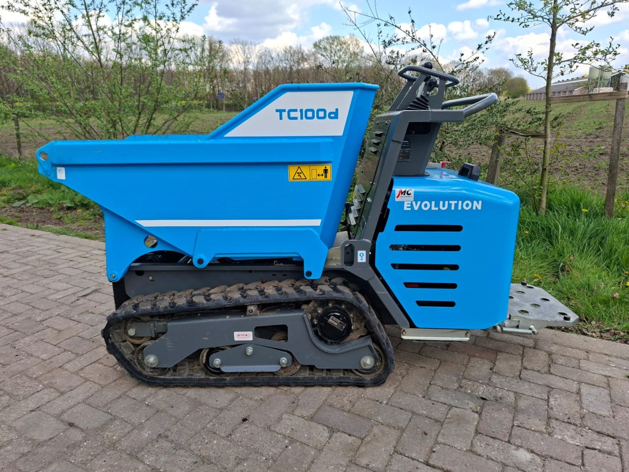 Messersi TC100D Rupsdumper | bj 2023 | 96 uur |