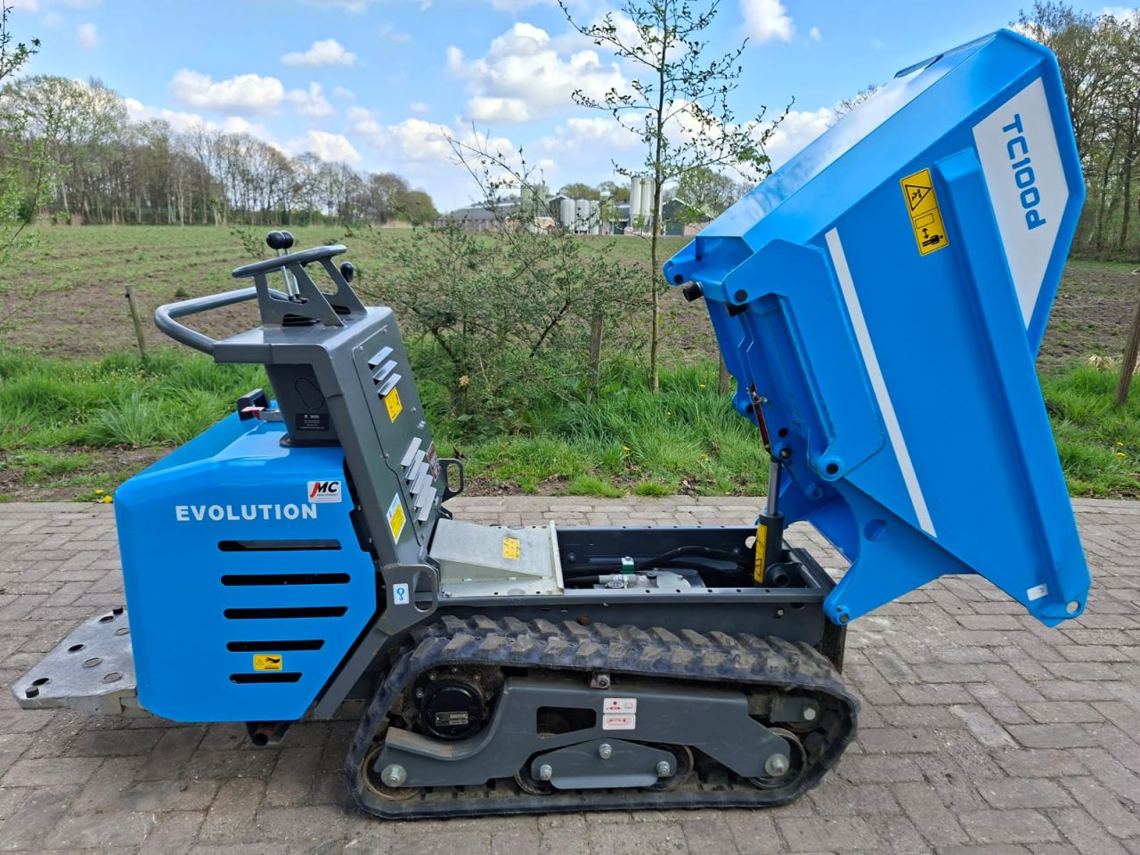 Messersi TC100D Rupsdumper | bj 2023 | 96 uur |