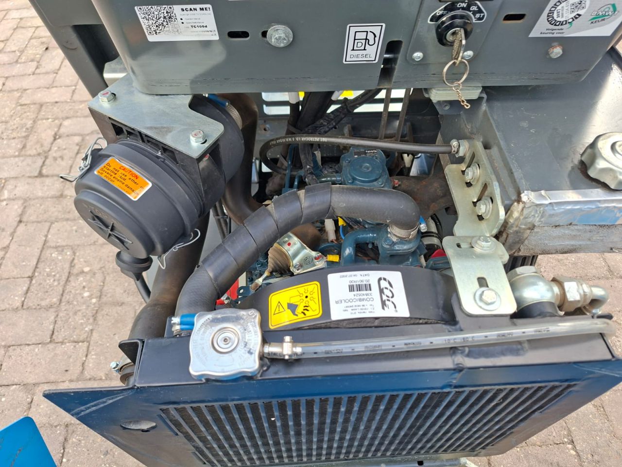 Messersi TC100D Rupsdumper | bj 2023 | 96 uur |