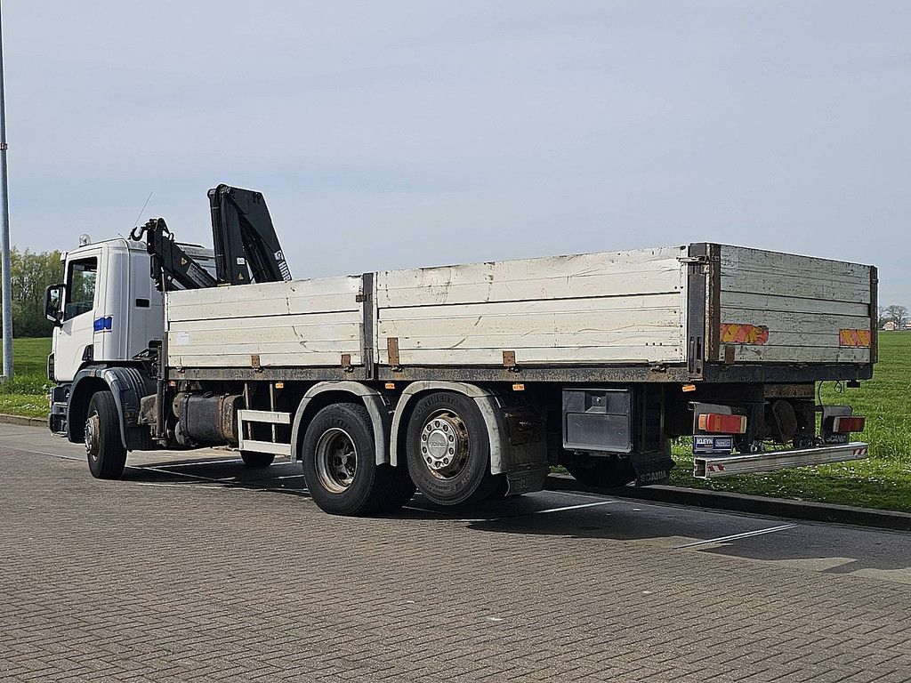 SCANIA P94.260 6x2 hiab crane
