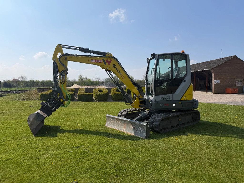 WACKER NEUSON ET58 + Steelwrist X06 S40