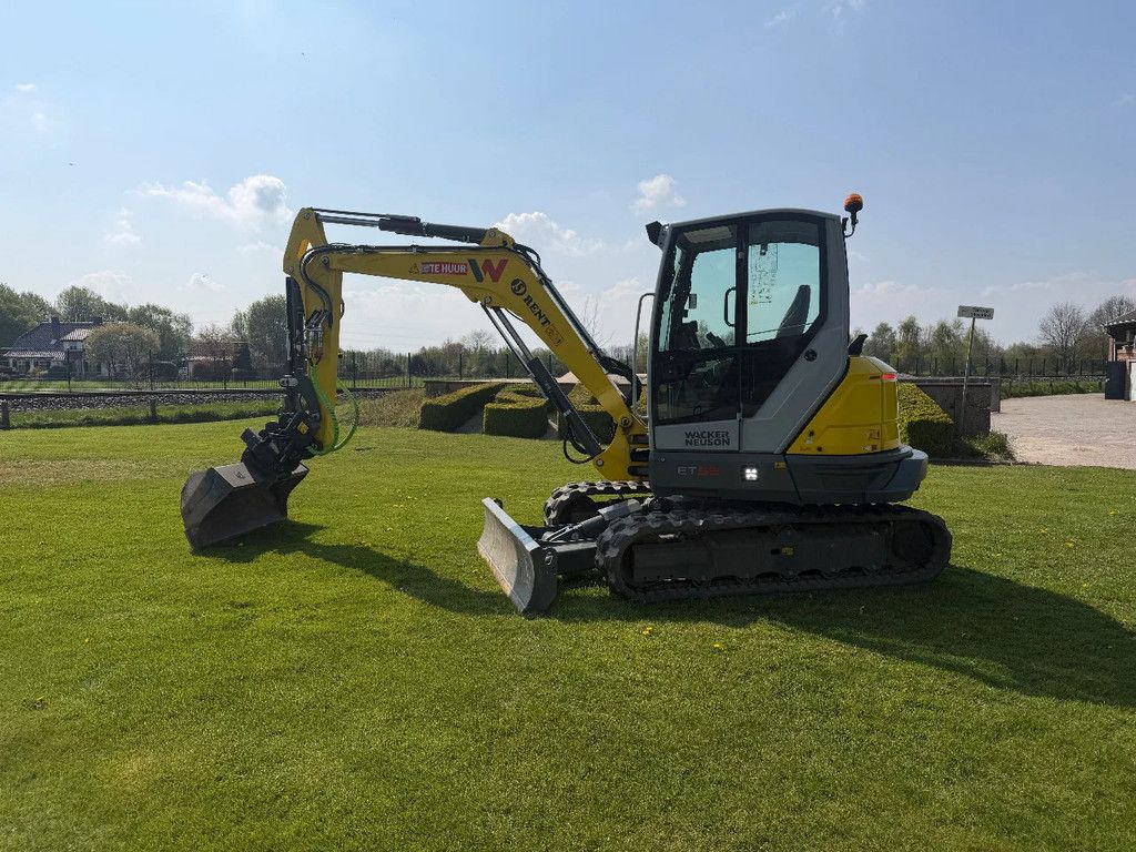 WACKER NEUSON ET58 + Steelwrist X06 S40