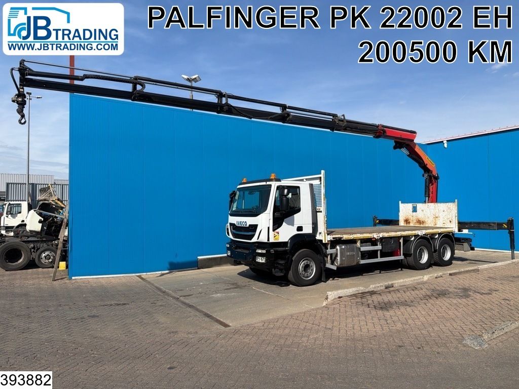 Iveco Trakker 360 6x4, Euro 6, Steel suspension, PTO, Palfinger