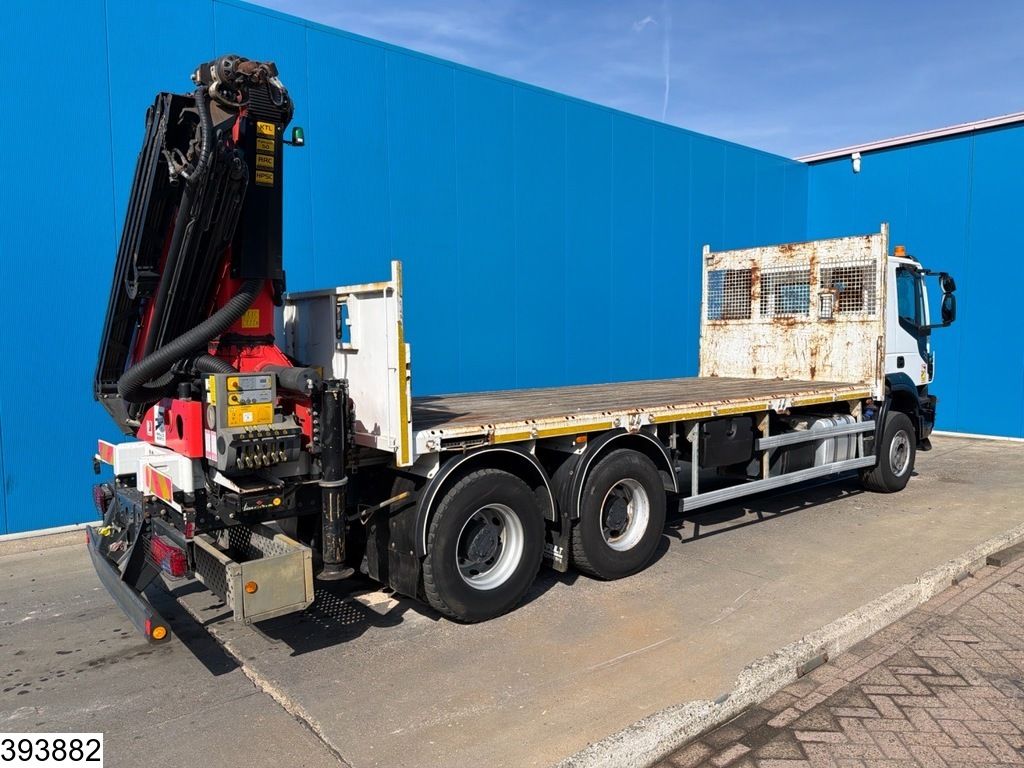 Iveco Trakker 360 6x4, Euro 6, Steel suspension, PTO, Palfinger