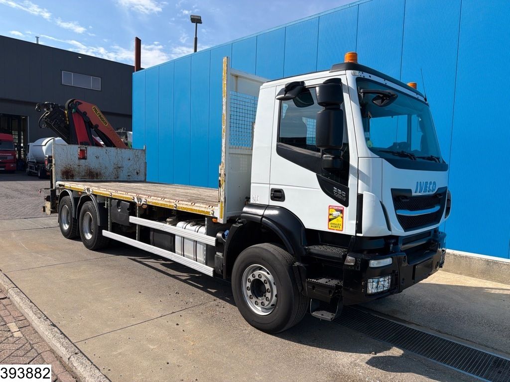 Iveco Trakker 360 6x4, Euro 6, Steel suspension, PTO, Palfinger