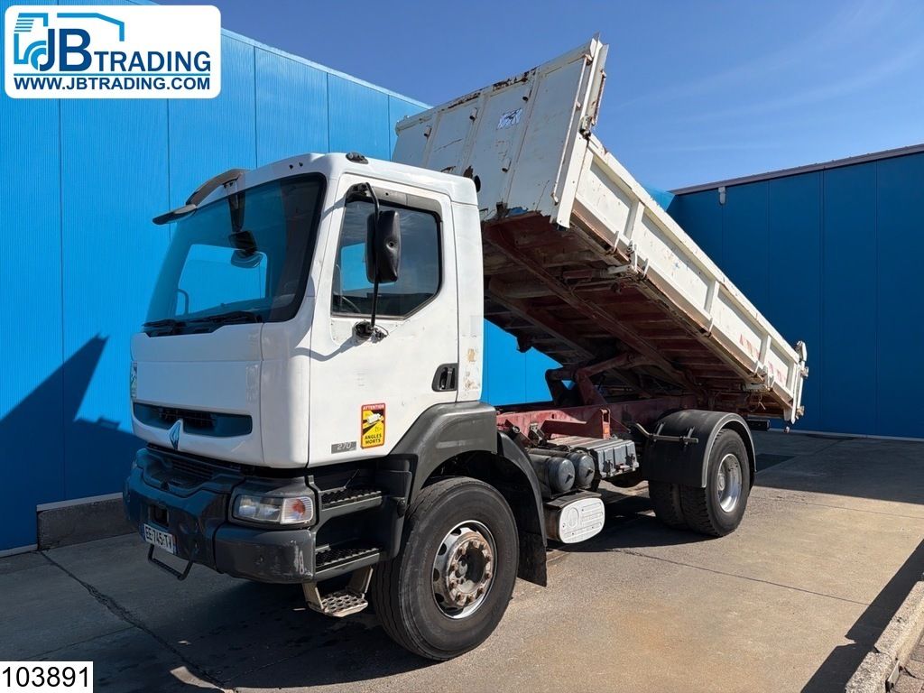 Renault Kerax 270 EURO 3, Steel suspension, Manual, Tribenne