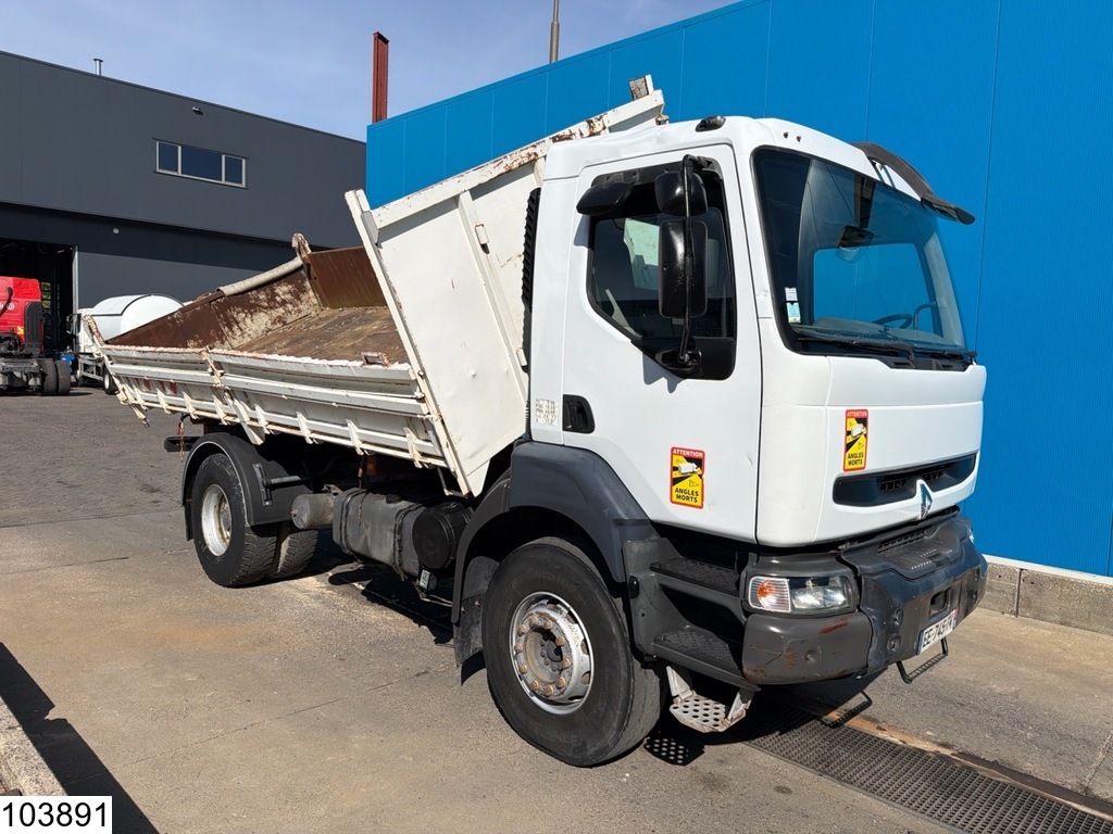 Renault Kerax 270 EURO 3, Steel suspension, Manual, Tribenne