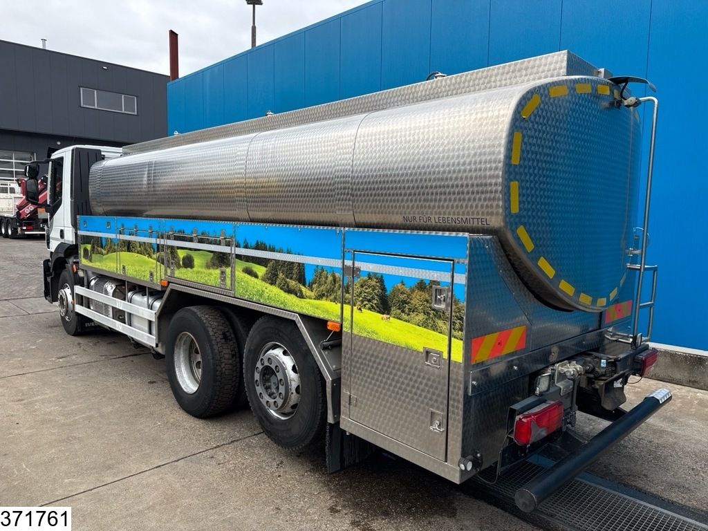Iveco Stralis 460 6x2, EURO 6, 15,900 litres, Milk, Retarder, Lenk