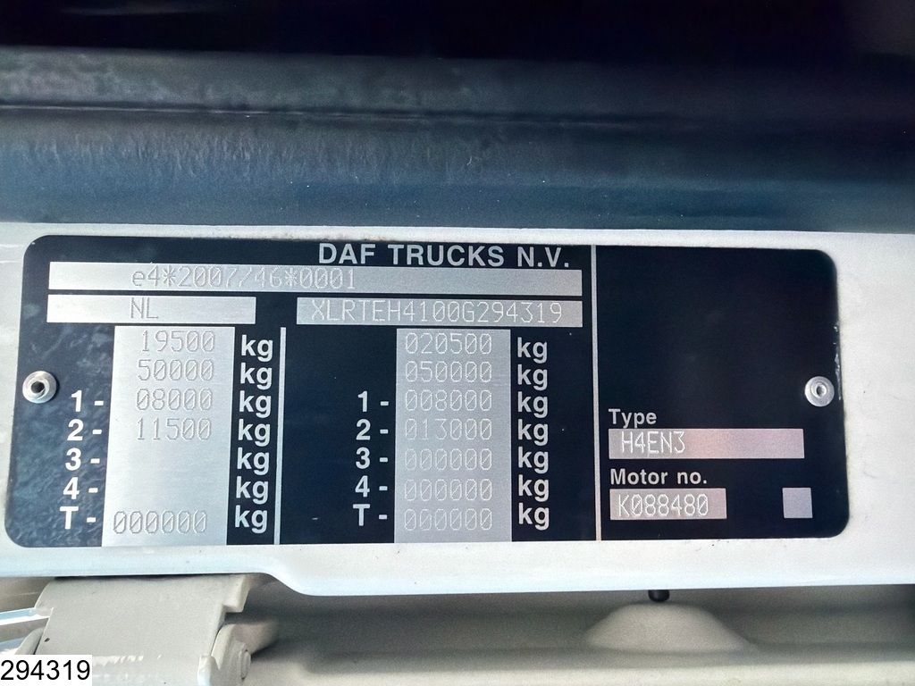 DAF XF 450 EURO 6d, ACC