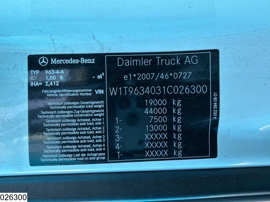 Mercedes Actros 1845 EURO 6d