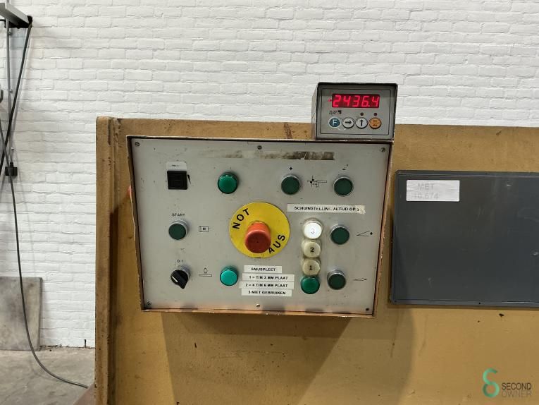 Blechscheren Hatebur TS 36, 3050x6mm 1984