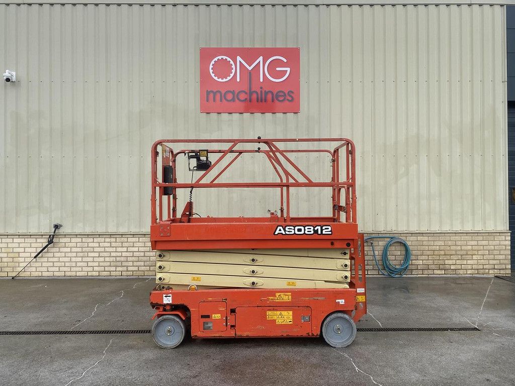 2018 LGMG AS0812, Schaar hoogwerker, 12 meter