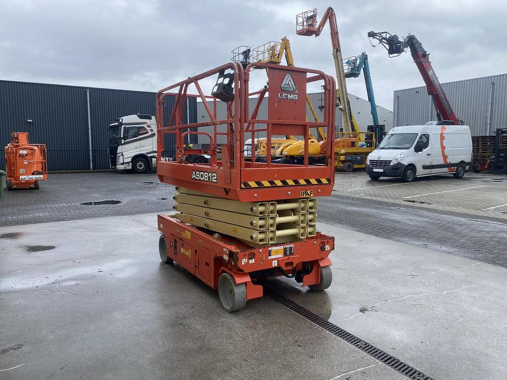 2018 LGMG AS0812, Schaar hoogwerker, 12 meter