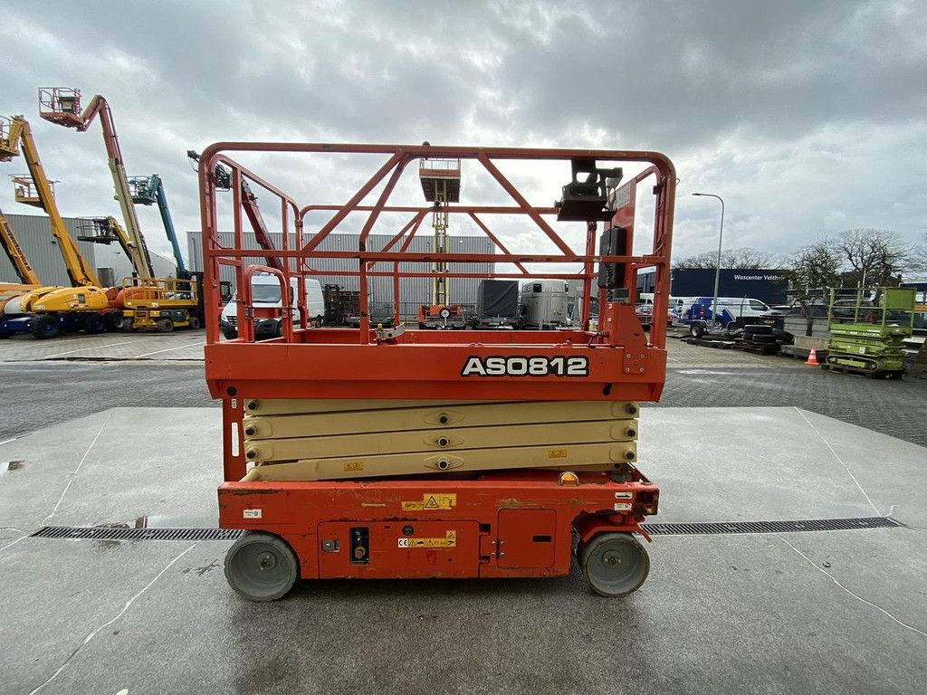 2018 LGMG AS0812, Schaar hoogwerker, 12 meter