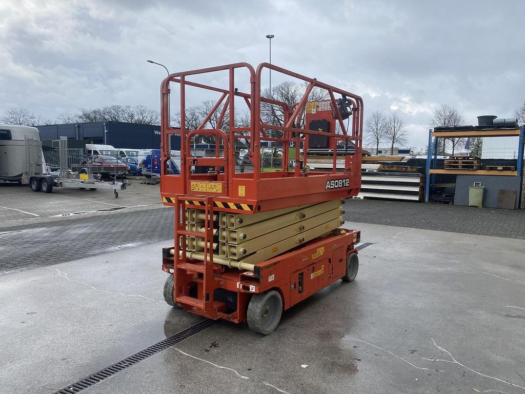 2018 LGMG AS0812, Schaar hoogwerker, 12 meter