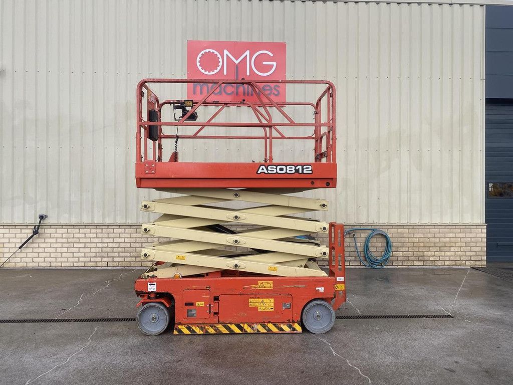 2018 LGMG AS0812, Schaar hoogwerker, 12 meter