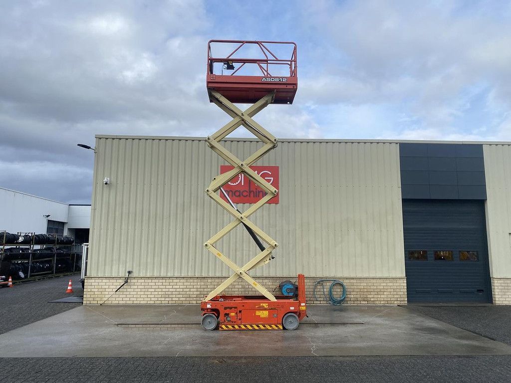 2018 LGMG AS0812, Schaar hoogwerker, 12 meter