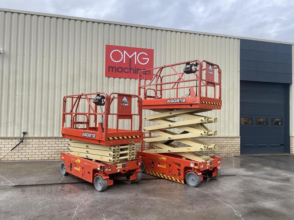 2018 LGMG AS0812, Schaar hoogwerker, 12 meter