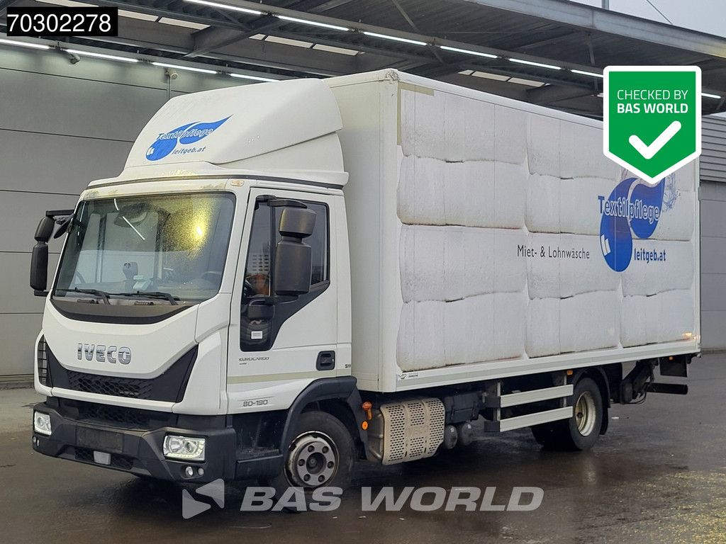 Iveco Eurocargo 80E190 4X2 8tonner Manual 1500kg Tailgate Euro 6