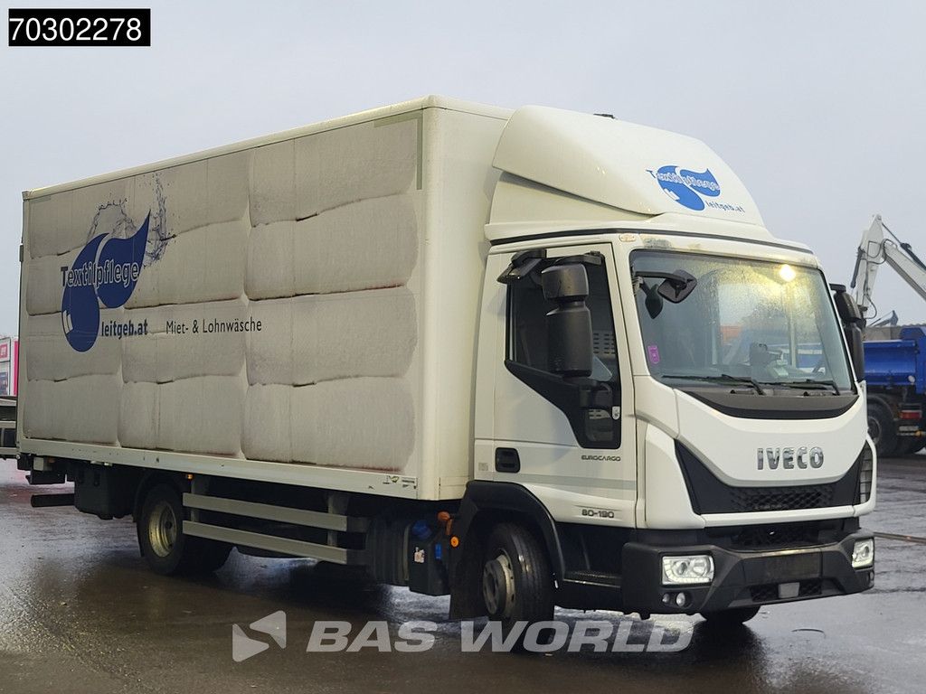 Iveco Eurocargo 80E190 4X2 8tonner Manual 1500kg Tailgate Euro 6