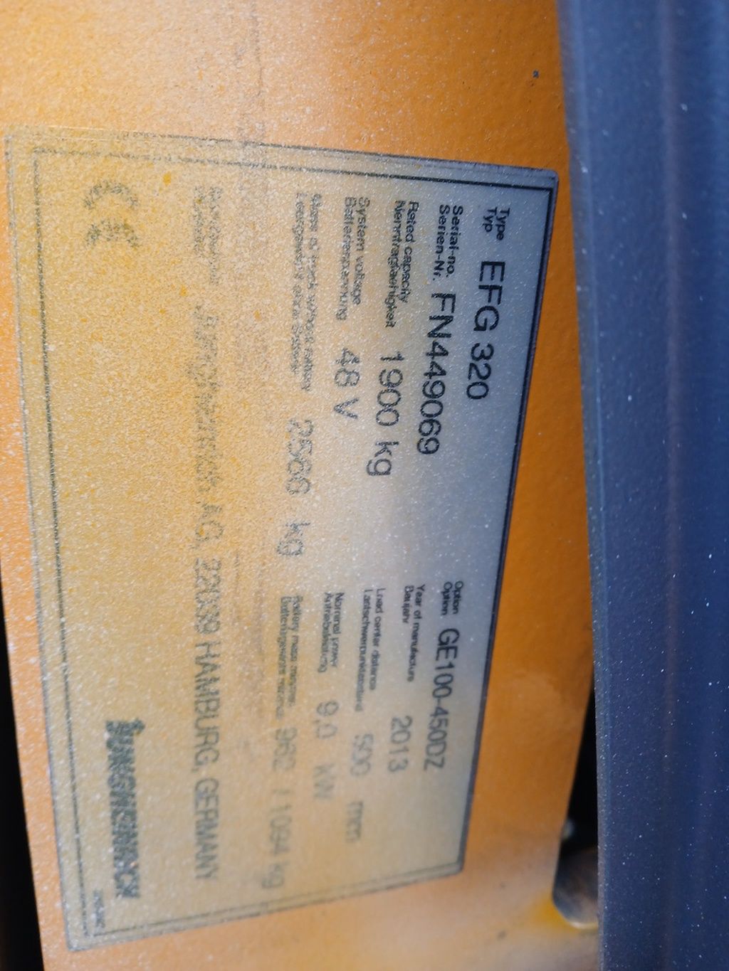 Jungheinrich EFG 320