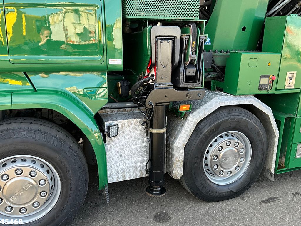 Scania R 490 8x4 Euro 6 Effer 140 Tonmeter laadkraan + Fly-Jib Just 283.508 km