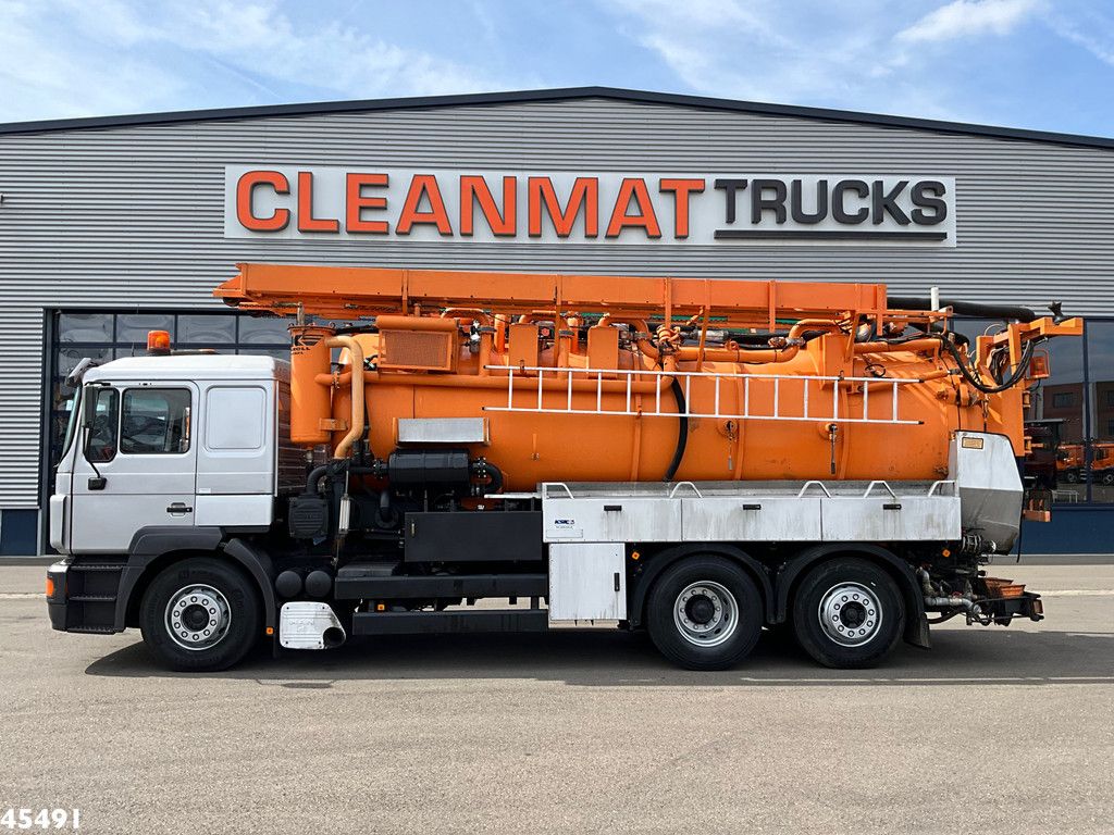 MAN 26.400 Kroll 14.5m³ kolkenzuiger Euro 2 Manual Gearbox