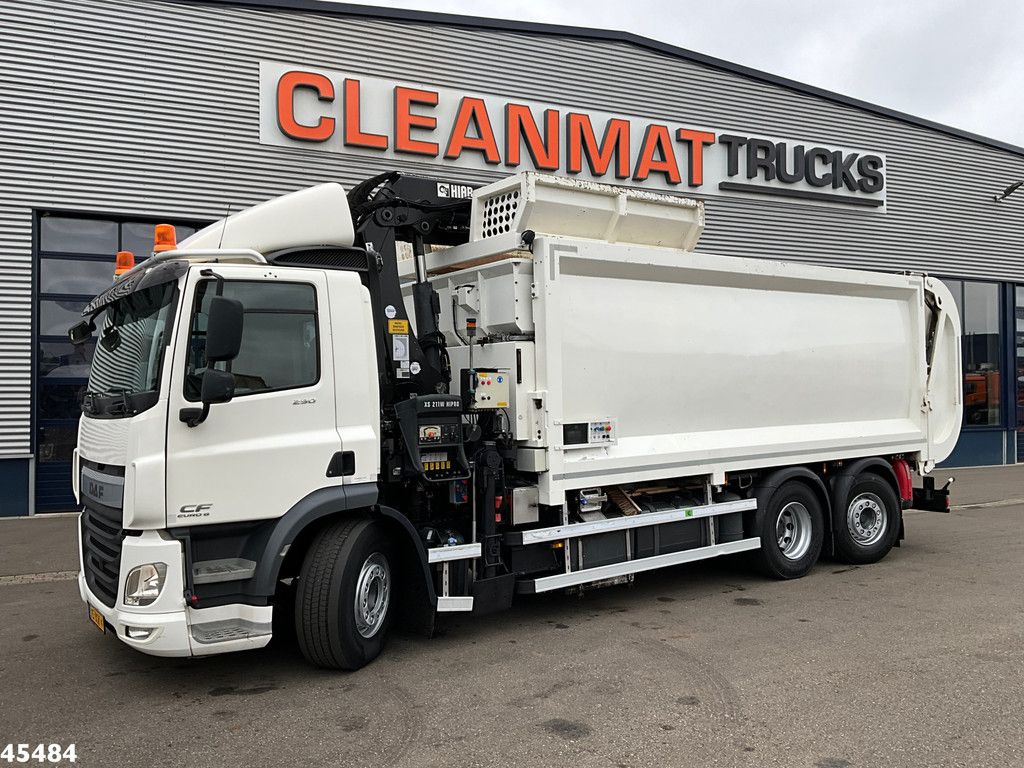 DAF FAN CF 290 Euro 6 Hiab 21 Tonmeter laadkraan