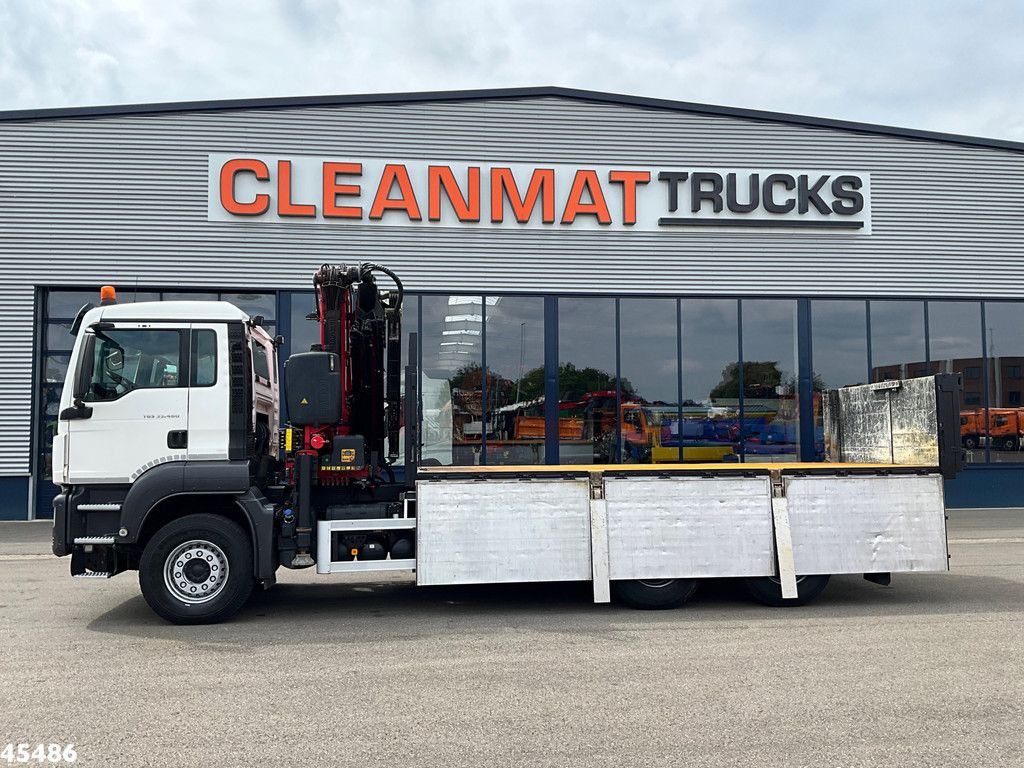 MAN TGS 33.460 6x4 Euro 6 Fassi 23 Tonmeter laadkraan Just 137.258 Km!