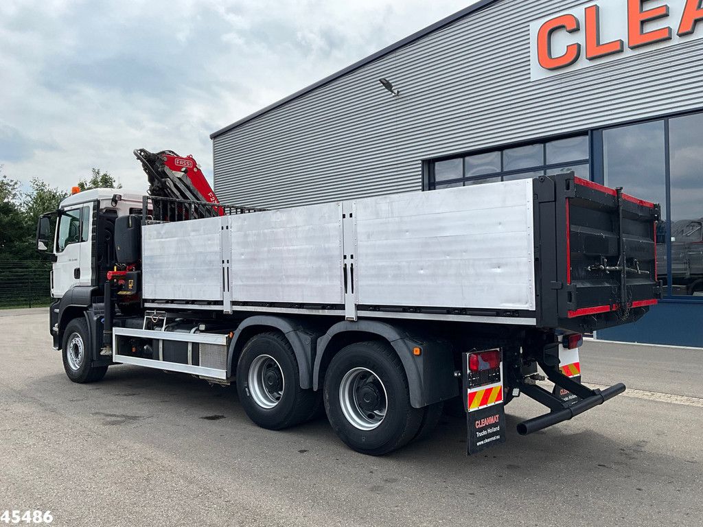 MAN TGS 33.460 6x4 Euro 6 Fassi 23 Tonmeter laadkraan Just 137.258 Km!