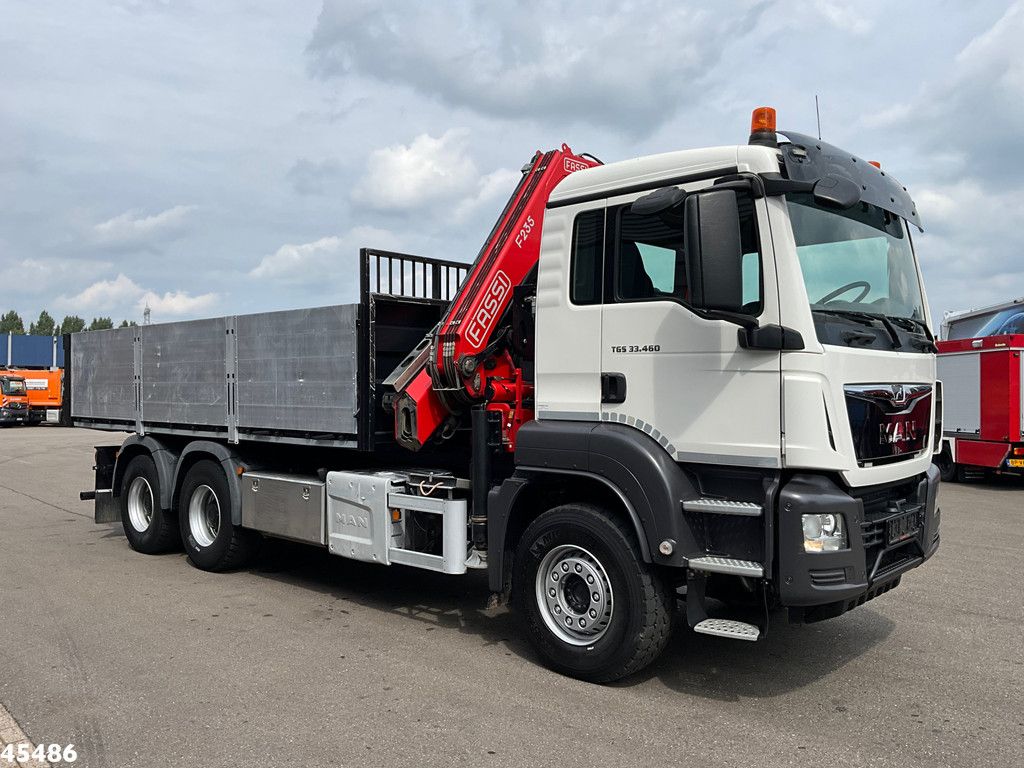 MAN TGS 33.460 6x4 Euro 6 Fassi 23 Tonmeter laadkraan Just 137.258 Km!