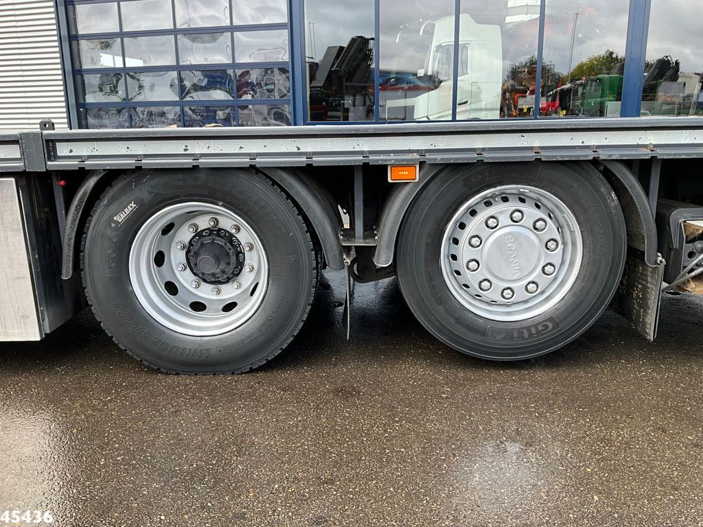 Scania R490 8x2 Euro 6 Retarder HMF 85 Tonmeter laadkraan + Fly-jib