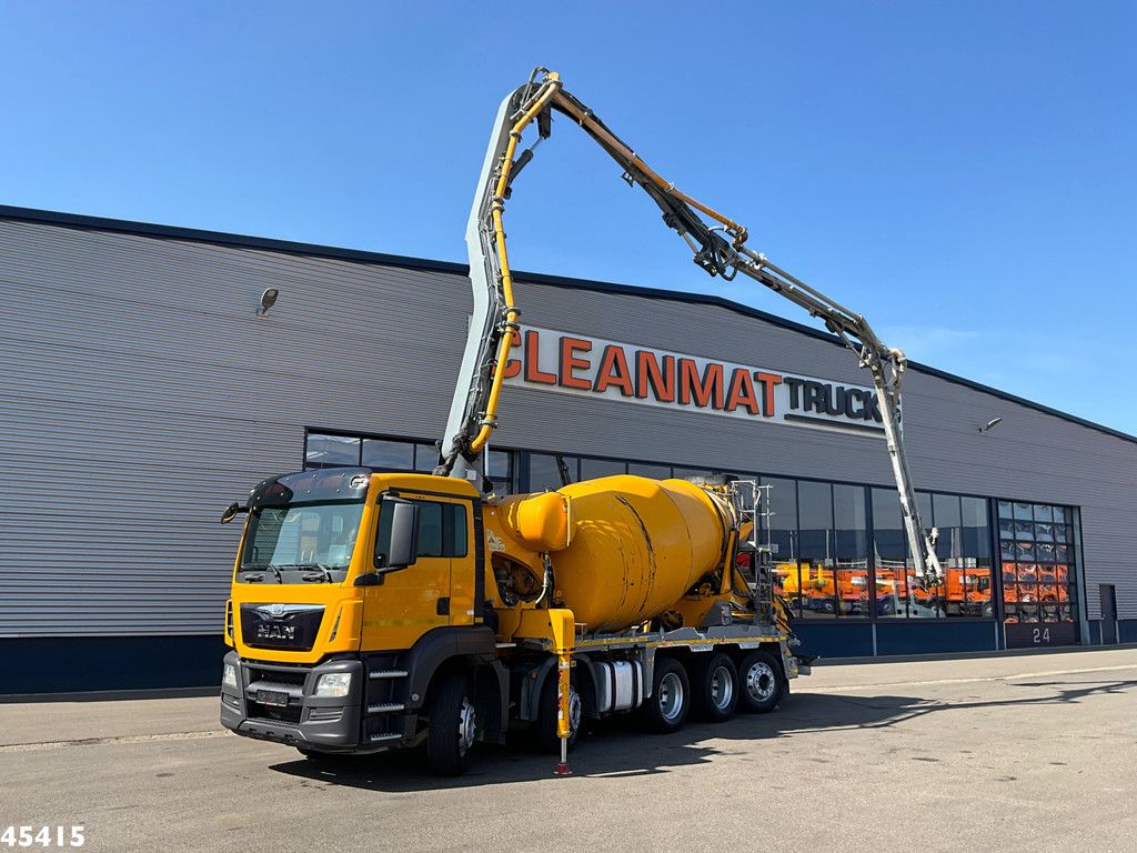 Man TGS 35.440 Euro 6 10x4 CIFA 12m³ Mixer + CIFA pump Just 200.228 km!