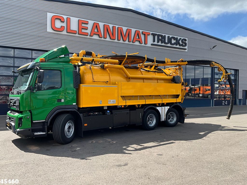 Volvo FMX 420 6x4 Wiedemann 12m³ Combi kolkenzuiger