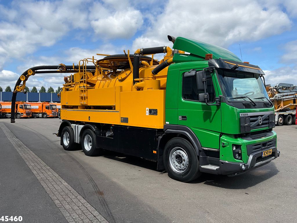 Volvo FMX 420 6x4 Wiedemann 12m³ Combi kolkenzuiger