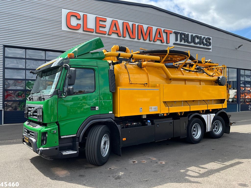 Volvo FMX 420 6x4 Wiedemann 12m³ Combi kolkenzuiger