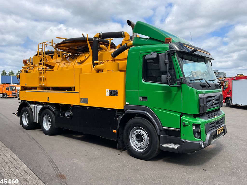 Volvo FMX 420 6x4 Wiedemann 12m³ Combi kolkenzuiger