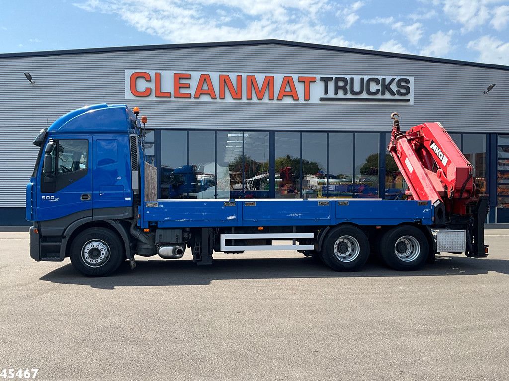 Iveco Stralis 500 6x4 MKG 54 Tonmeter laadkraan