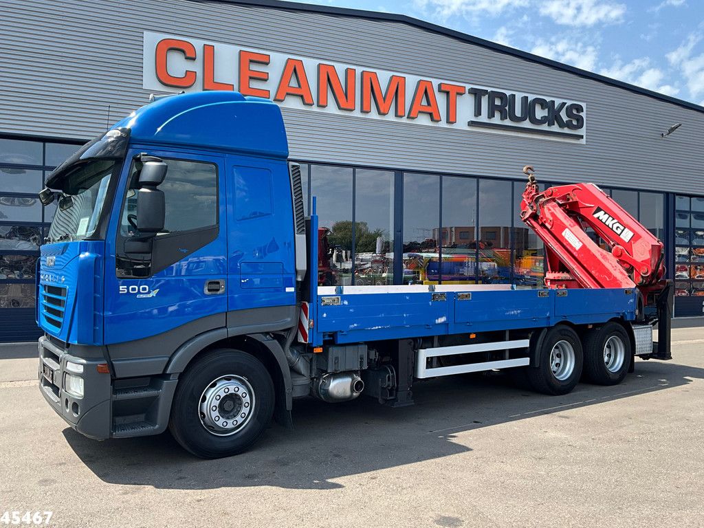 Iveco Stralis 500 6x4 MKG 54 Tonmeter laadkraan