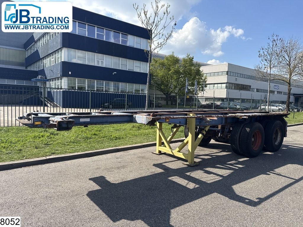 Groenewegen Chassis 20 ft, Steelsuspension, drum brakes