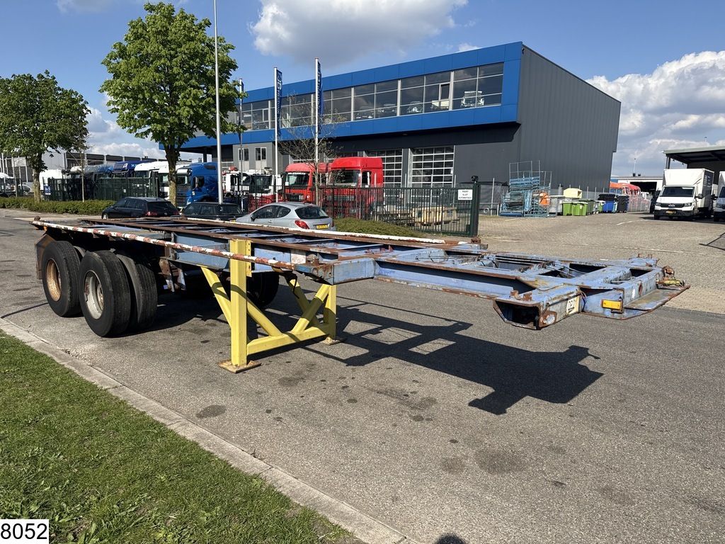 Groenewegen Chassis 20 ft, Steelsuspension, drum brakes